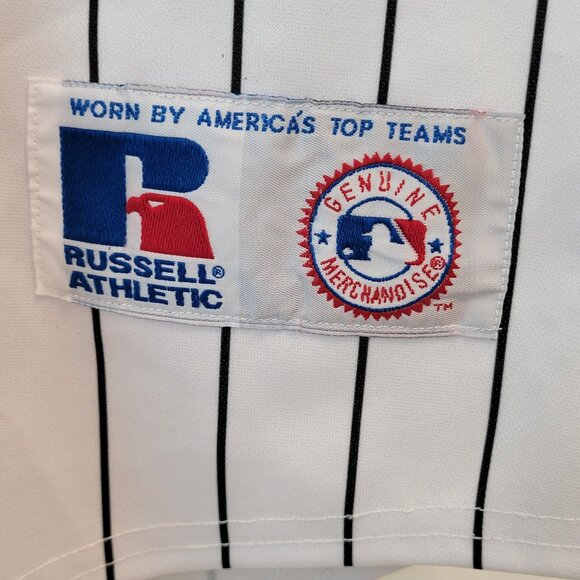 Vintage Fla Marlins JOSH BECKETT 2003 World Series 100th Anniv. Russell Jersey - Picture 7 of 11